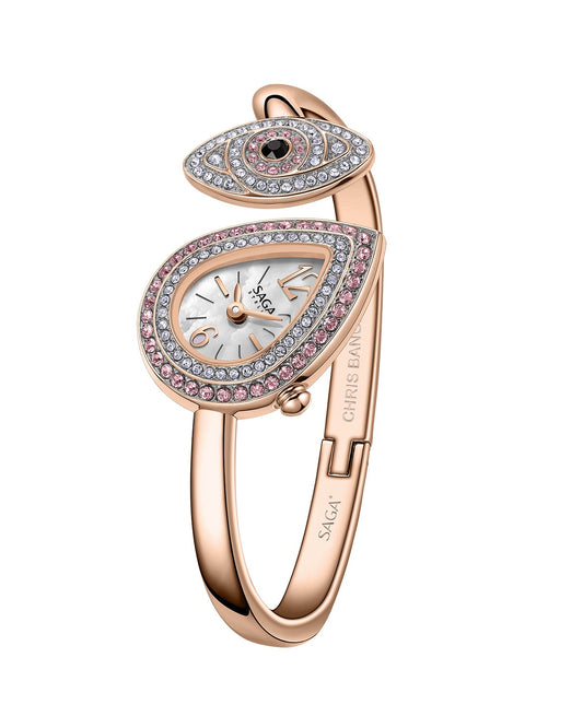 Angel's Eye Bracelet Watch with 129 Danube Crystals