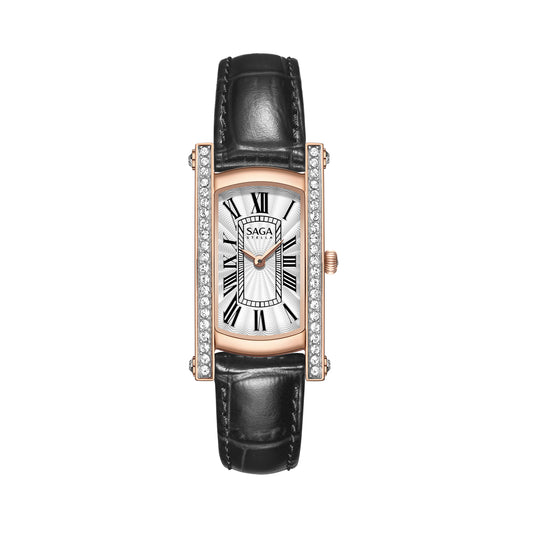 Classic Square Crystal Watch