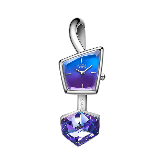 Illusion Crystal Bangle Watch