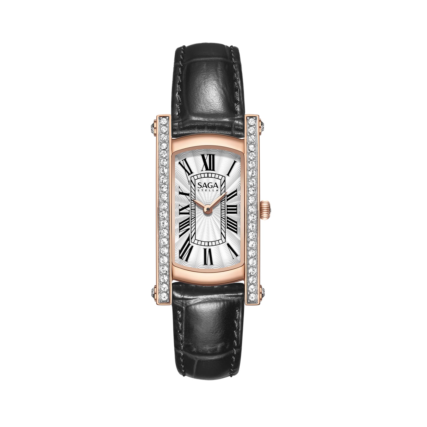 Classic Square Crystal Watch