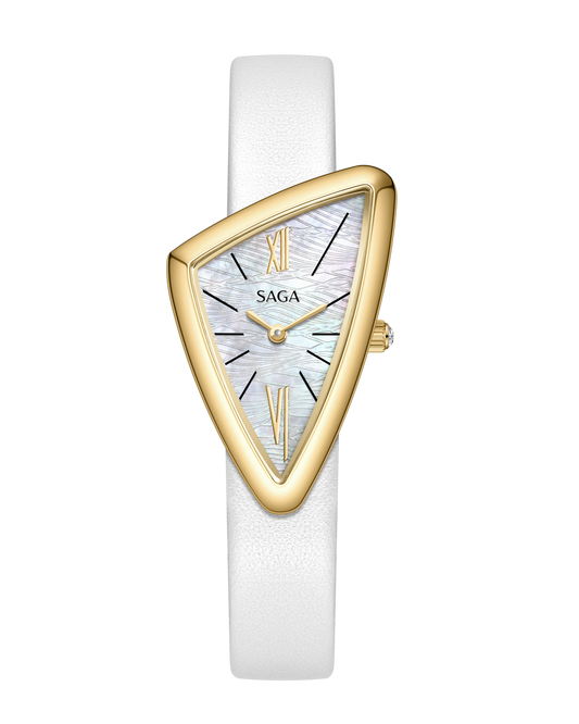 Sailboat Quartz Watch Swiss Movement Triangular Case