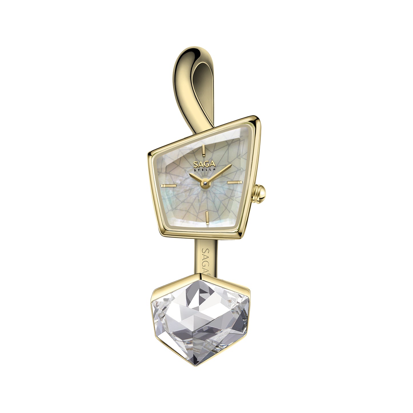 Illusion Crystal Bangle Watch