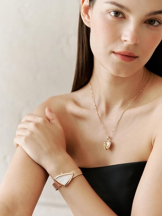 Sailboat Quartz Watch Swiss Movement Triangular Case