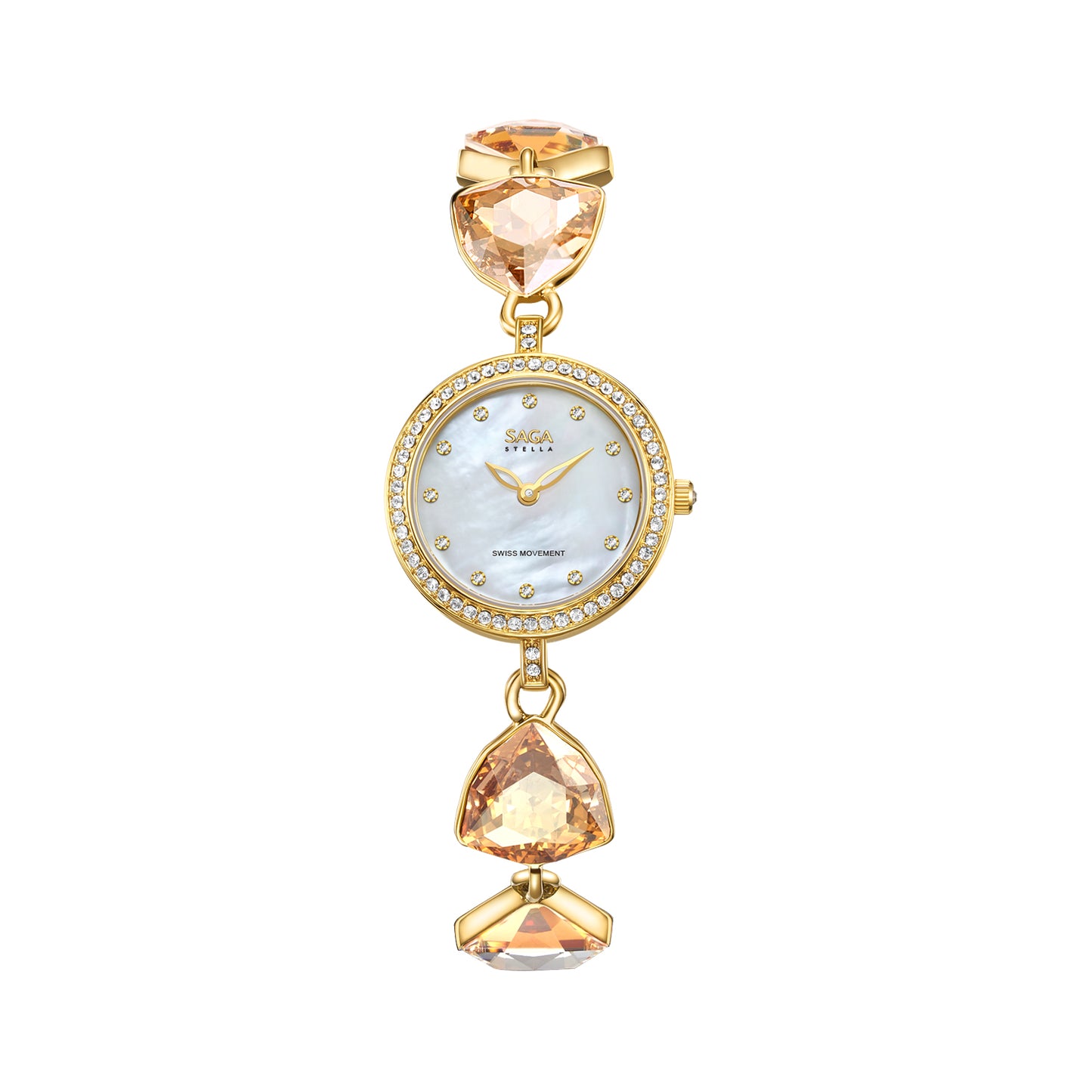 Change Adjustable Crystal Bracelet Watch