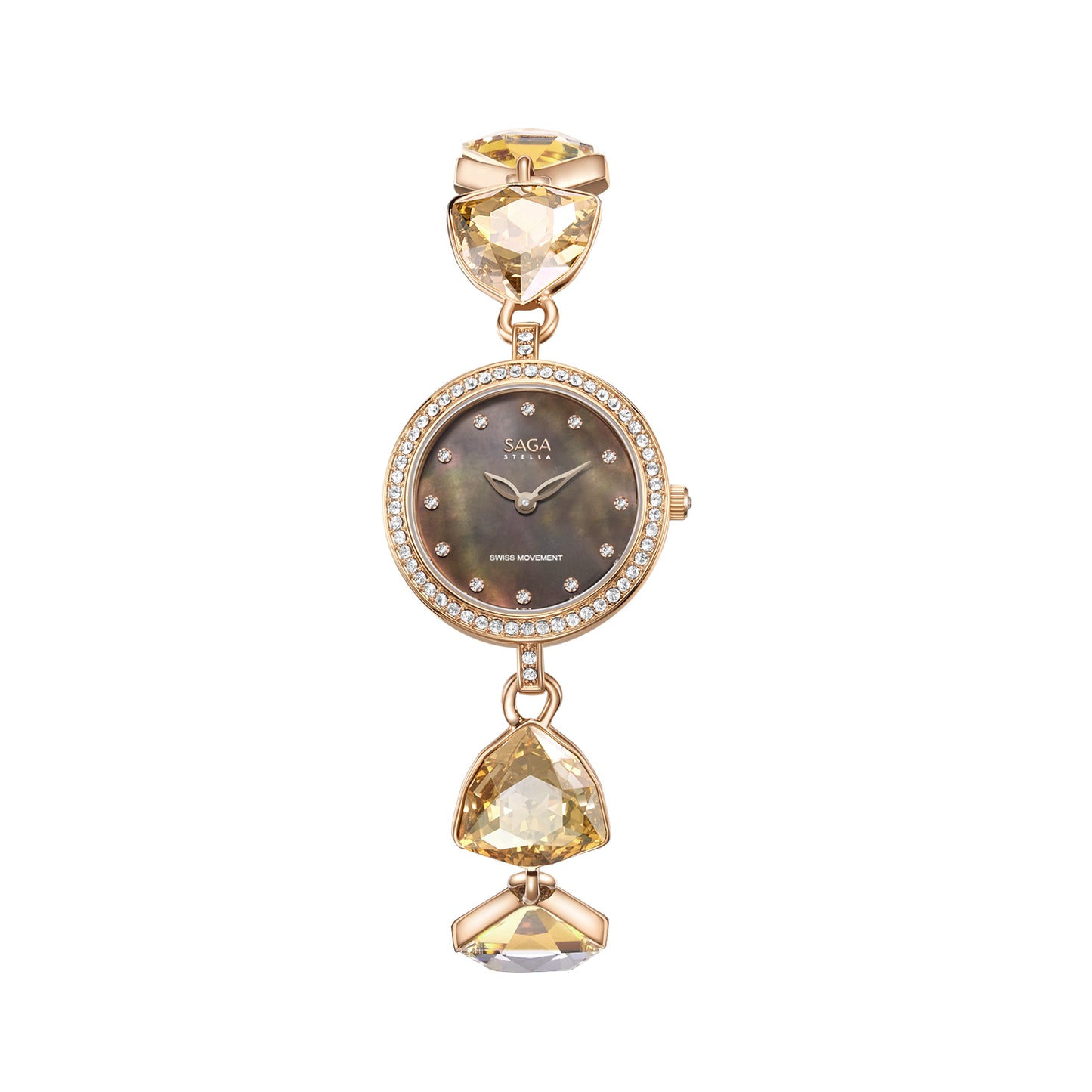 Change Adjustable Crystal Bracelet Watch