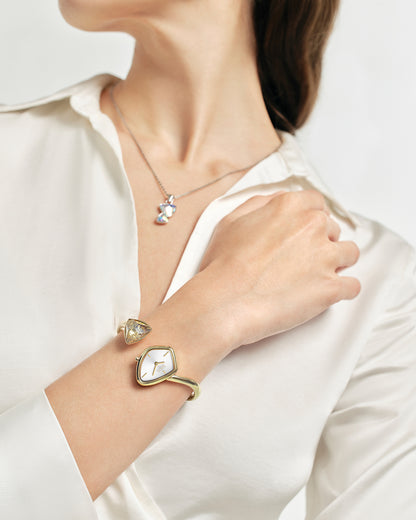 Phantom Bracelet with Crystals Ladies Luxury Cuff Watch
