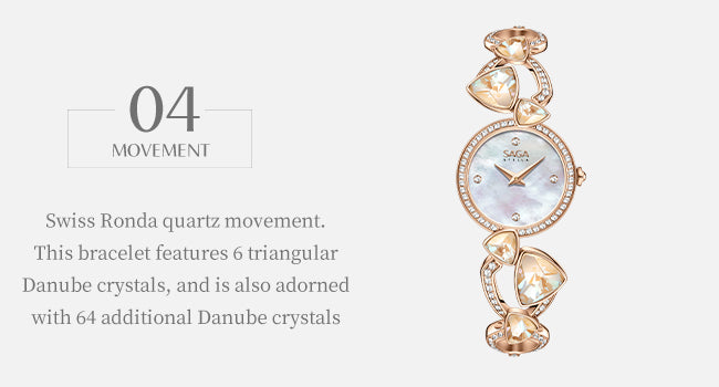 Geometric Chain Luxury Braclet Women's Watch