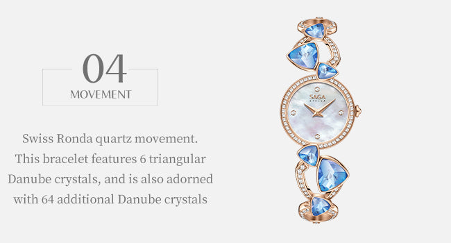 Geometric Chain Luxury Braclet Women's Watch