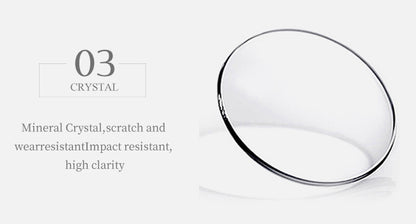 Classic Square Crystal Watch