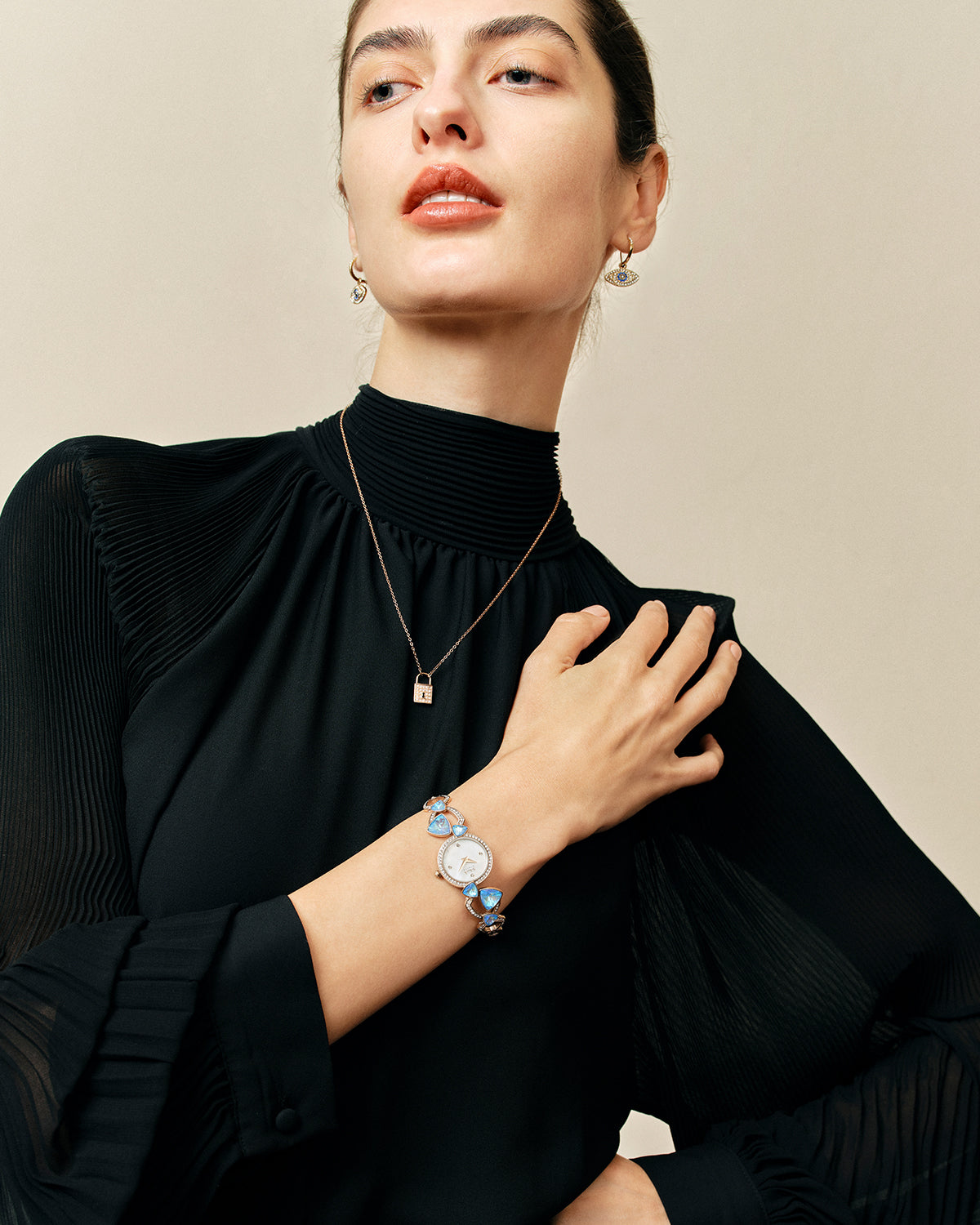 Geometric Chain Luxury Braclet Women's Watch
