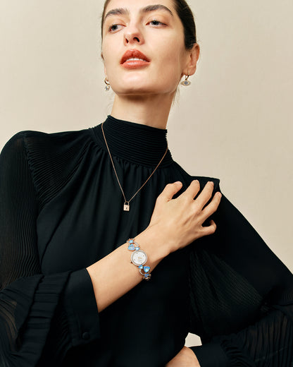 Geometric Chain Luxury Braclet Women's Watch