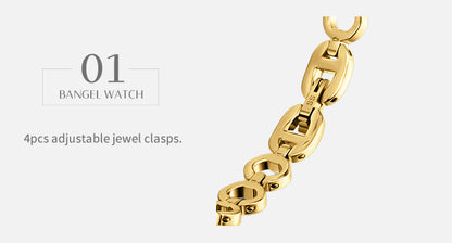 Change Adjustable Crystal Bracelet Watch