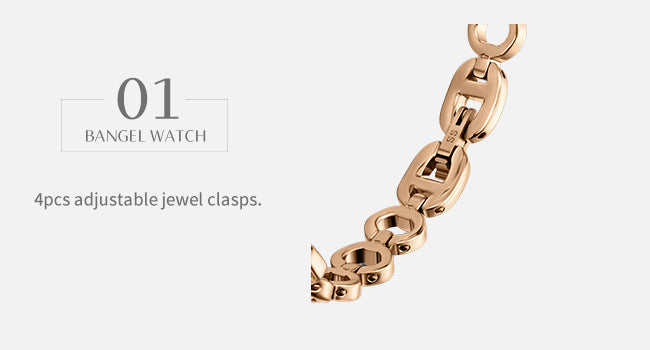 Change Women's Luxury Watch, Adjustable Crystal Bracelet