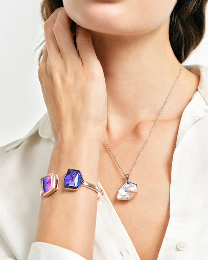 Illusion Crystal Bangle Watch