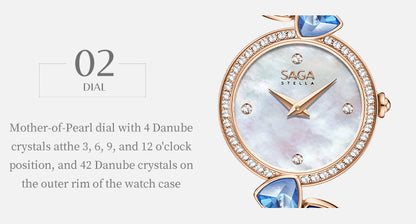 Geometric Chain Luxury Braclet Women's Watch