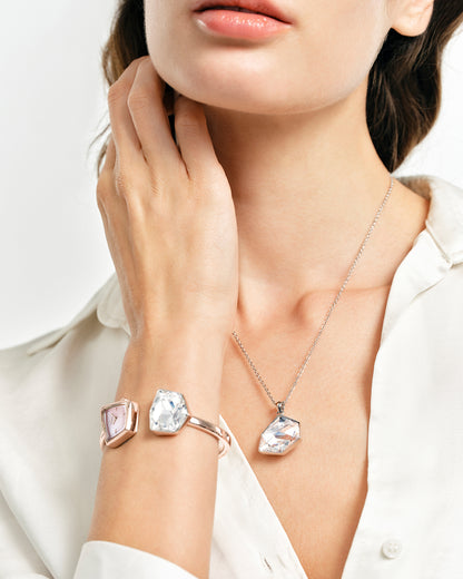 Illusion Crystal Bangle Watch