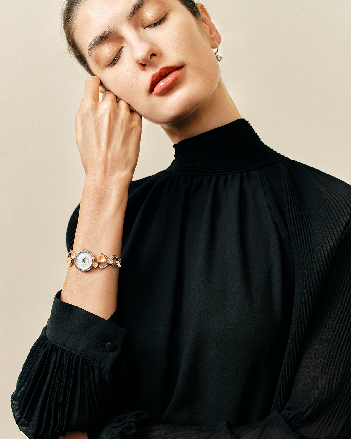 Geometric Chain Luxury Braclet Women's Watch