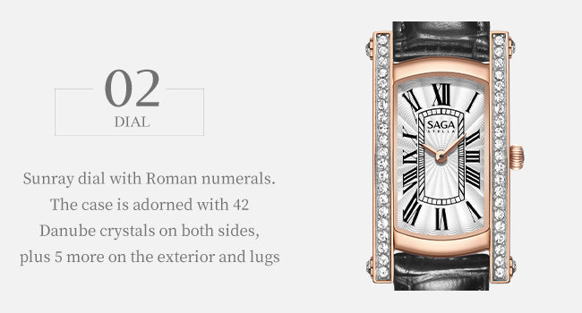 Classic Square Crystal Watch