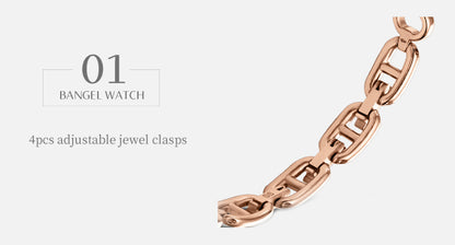 Geometric Chain Luxury Braclet Women's Watch