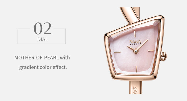 Illusion Crystal Bangle Watch