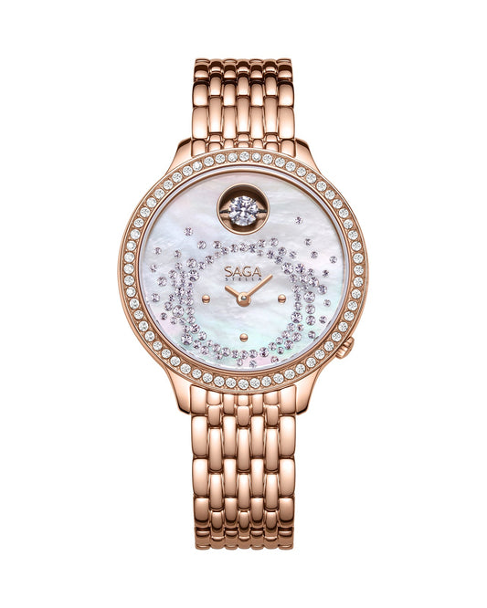 Tempting Heart Swiss-Quartz Crystal Women's Watch
