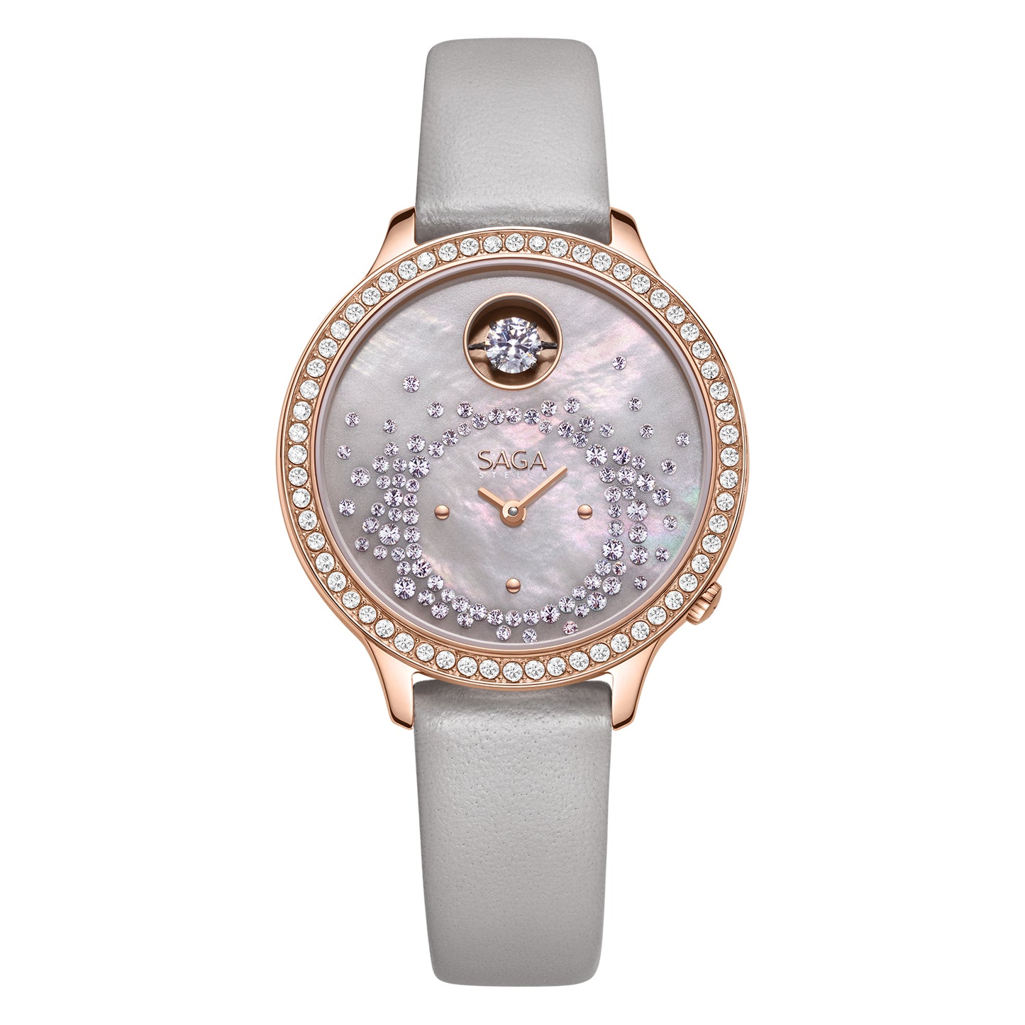 Tempting Heart Swiss-Quartz Crystal Women's Watch