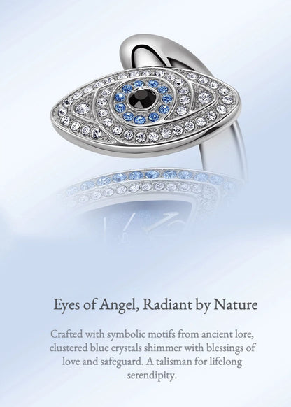 Angel's Eye Bracelet Watch with 129 Danube Crystals