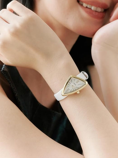 Sailboat Quartz Watch Swiss Movement Triangular Case