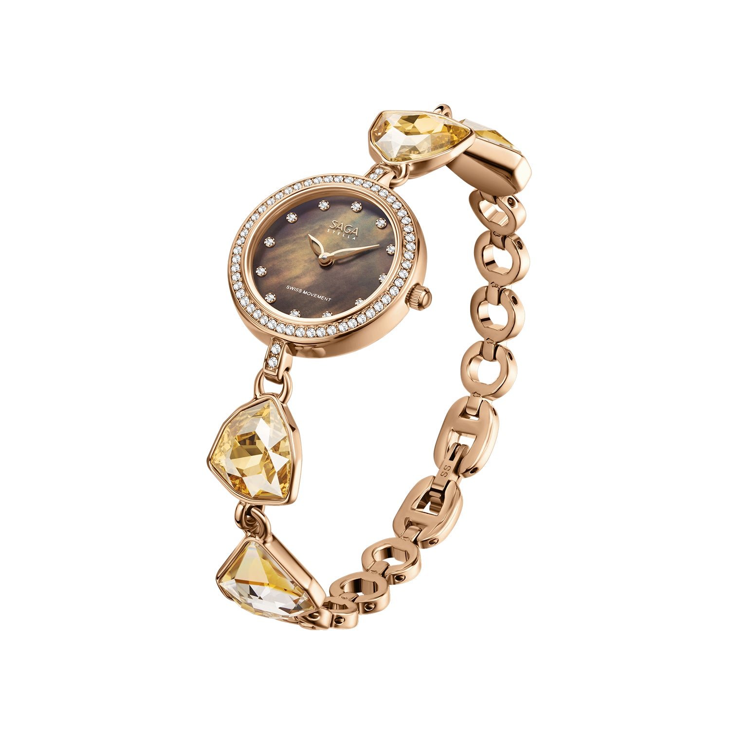Change Crystal Bracelet Watch — Rose Gold / Dark Dial - Image 2 Change Crystal Bracelet Watch — Rose Gold / Dark Dial - Image 2