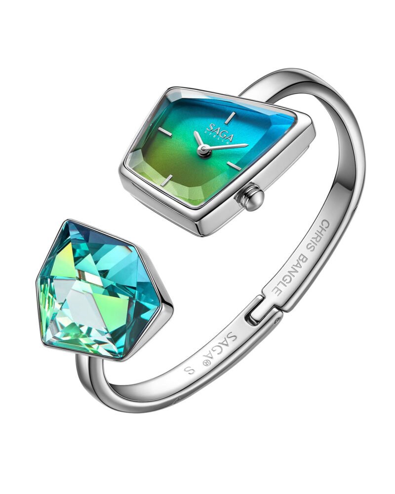 Illusion Crystal Bangle Watch