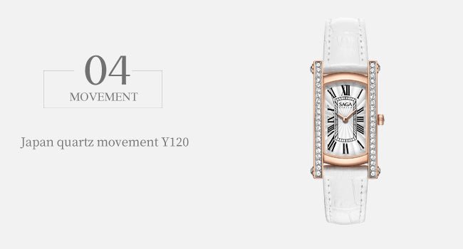 Classic Square Crystal Watch Rose Gold - Image 6 Classic Square Crystal Watch Rose Gold - Image 6