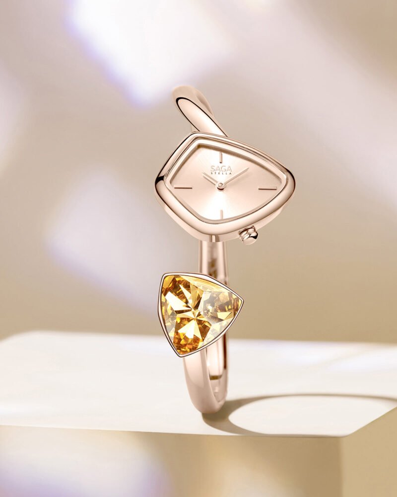 Phantom Bracelet with Crystals Cuff Watch