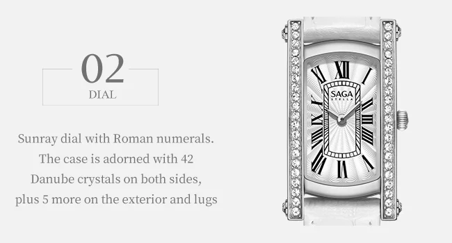 Classic Square Crystal Watch Silver White - Image 10 Classic Square Crystal Watch Silver White - Image 10