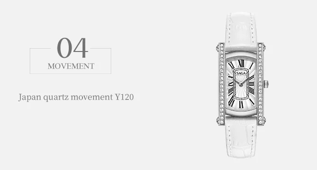 Classic Square Crystal Watch Silver White - Image 11 Classic Square Crystal Watch Silver White - Image 11